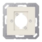 Jung - Enjoliveur pour connecteur HP / série A 500 Ivoire