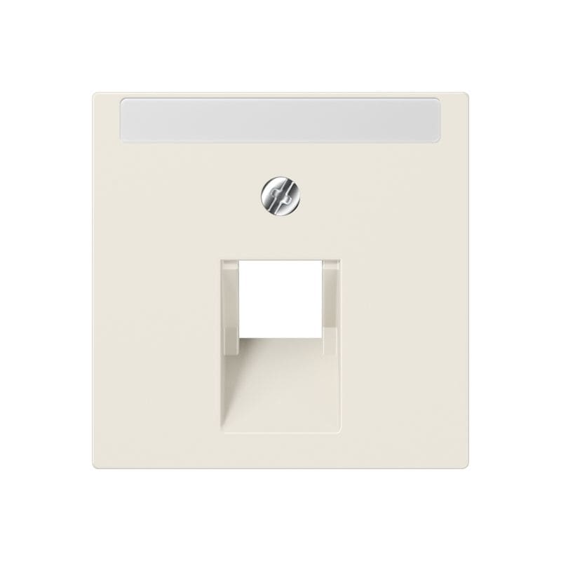 Jung - Enjoliveur pour prise IAE/UAE avec PE / A 500 Ivoire