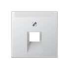 Jung - Enjoliveur pour prise IAE/UAE avec PE / A 500 Aluminium