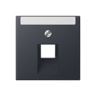 Jung - Enjoliveur pour prise IAE/UAE avec PE / A 500 Anthracite