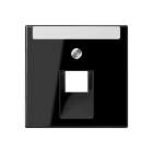 Jung - Enjoliveur pour prise IAE/UAE avec PE / A 500 Noir