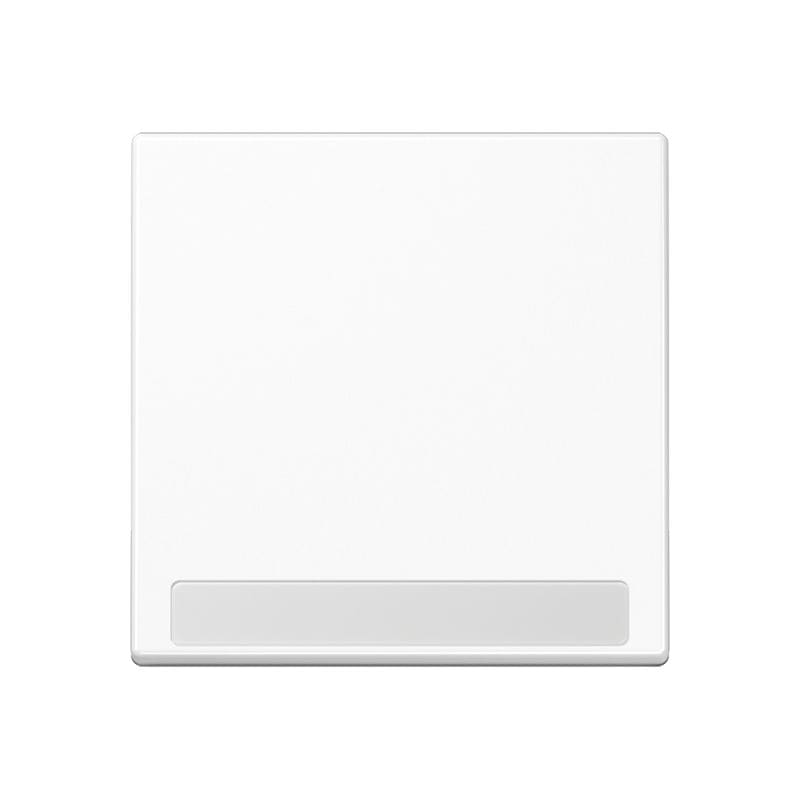 Jung - Enjoliveur simple touche avec PE / Série A 500 Blanc