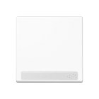 Jung - Enjoliveur simple touche avec PE / Série A 500 Blanc