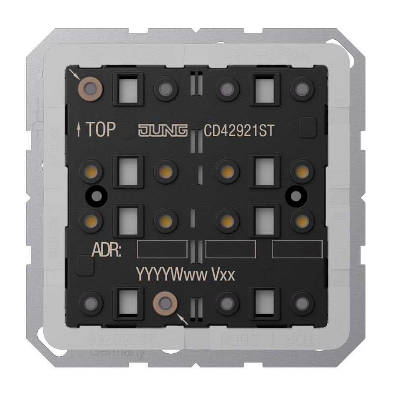 Jung - Platine KNX 2 voies / F40 Universel / CD500