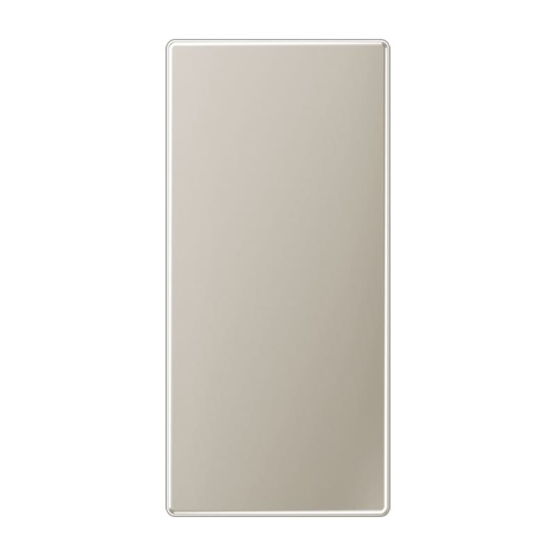 Jung - Obturateur couleur des touches platine F50 / LS 990 Métal Inox