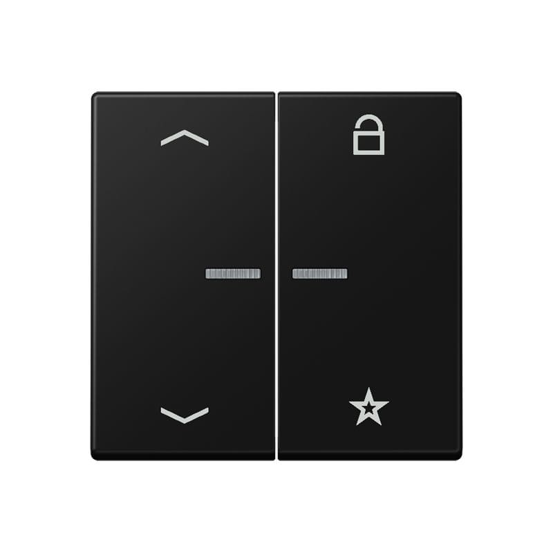 Jung - Enj eNet RF pour cde VR-Store pour mécanismes 1730JE et 1731JE A500 noir mat