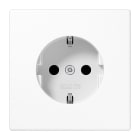 Jung - Prise standard Allemand SCHUKO / LS 990 Blanc