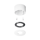 Jung - Kit saillie détecteur de présence mini KNX 3361MWW et 3361-1MWW / Blanc Mat