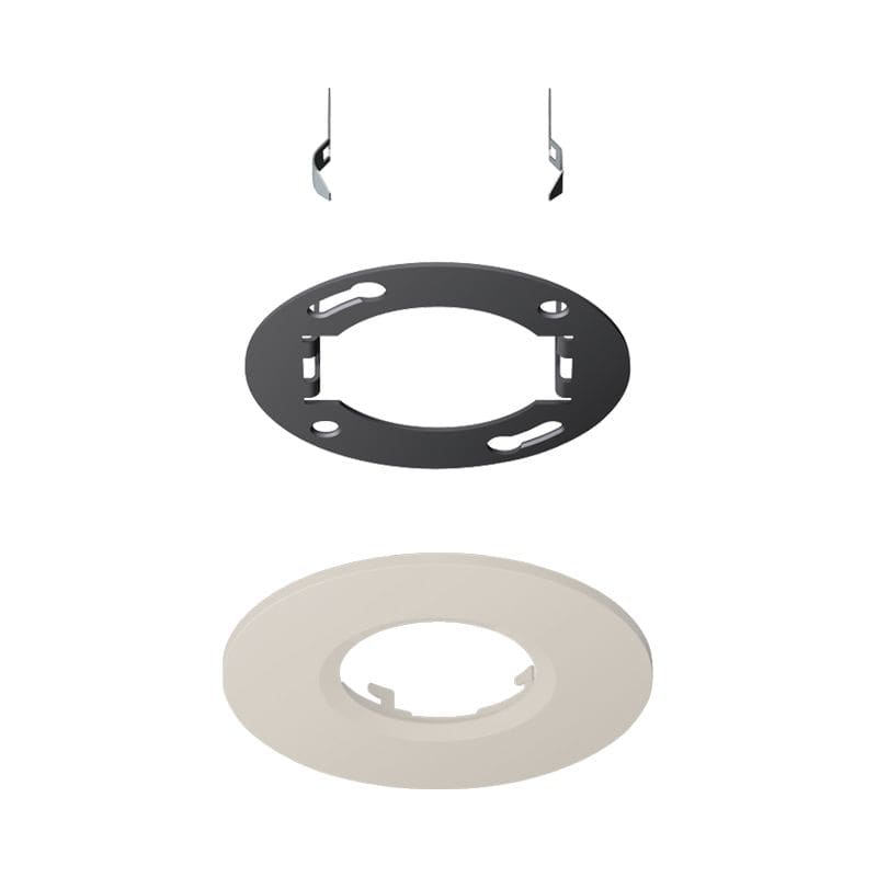 Jung - Kit encastrement détecteur de présence mini KNX 3361MWW et 3361-1MWW / Mt INOX