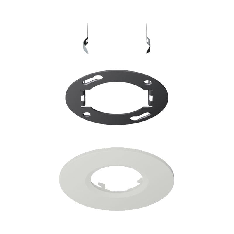 Jung - Kit encastrement détecteur de présence mini KNX 3361MWW et 3361-1MWW / Gr.clair