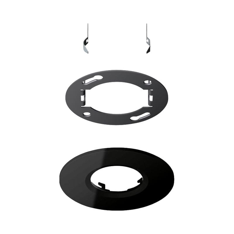 Jung - Kit encastrement détecteur de présence mini KNX 3361MWW et 3361-1MWW / Noir