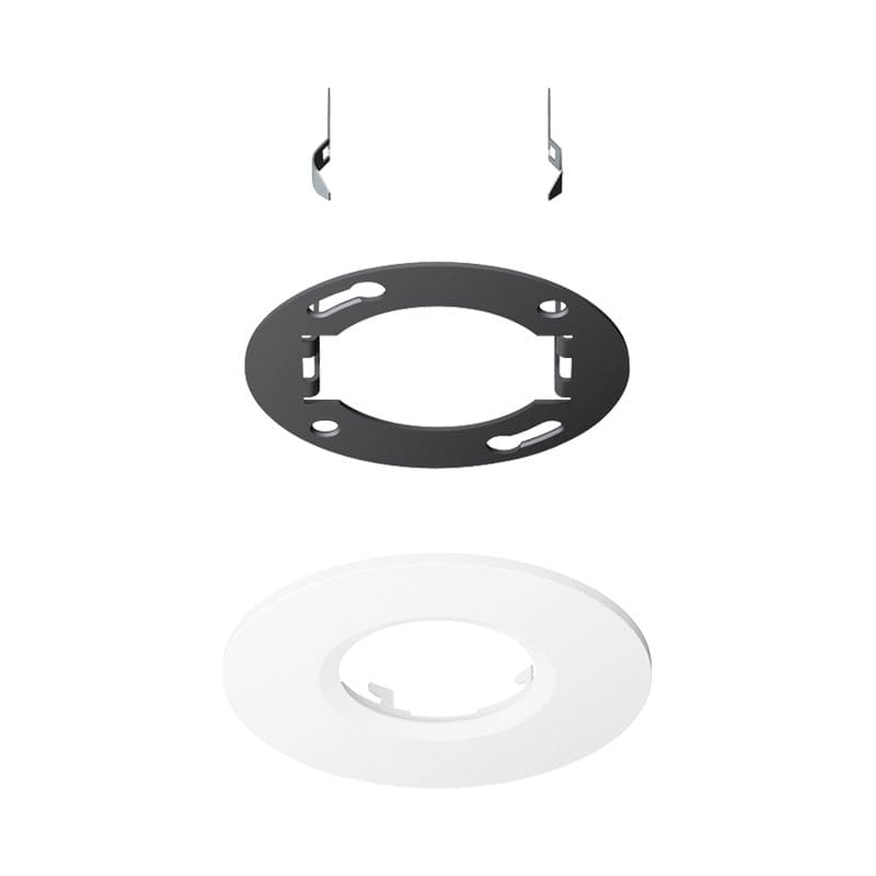 Jung - Kit encastrement détecteur de présence mini KNX 3361MWW et 3361-1MWW / Blanc Mat