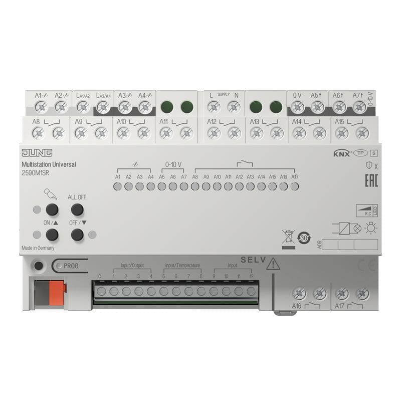 Jung - KNX Multistation universel, montage sur Rail DIN 8 MOD, SECURE