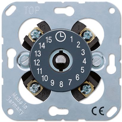 Jung - Interrupteur temporisé 2 poles, max. 15 minutes