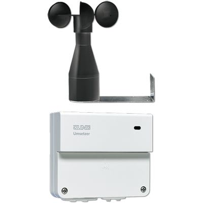 Jung - Capteur vent anémomètre avec interface transmetteur