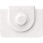 Jung - Entrée de câble pour boîtier saillie Blanc