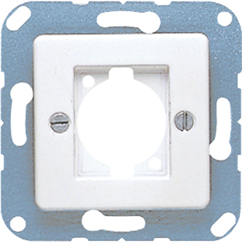 Jung - Enjoliveur pour connecteur HP / 50x50 mm Blanc