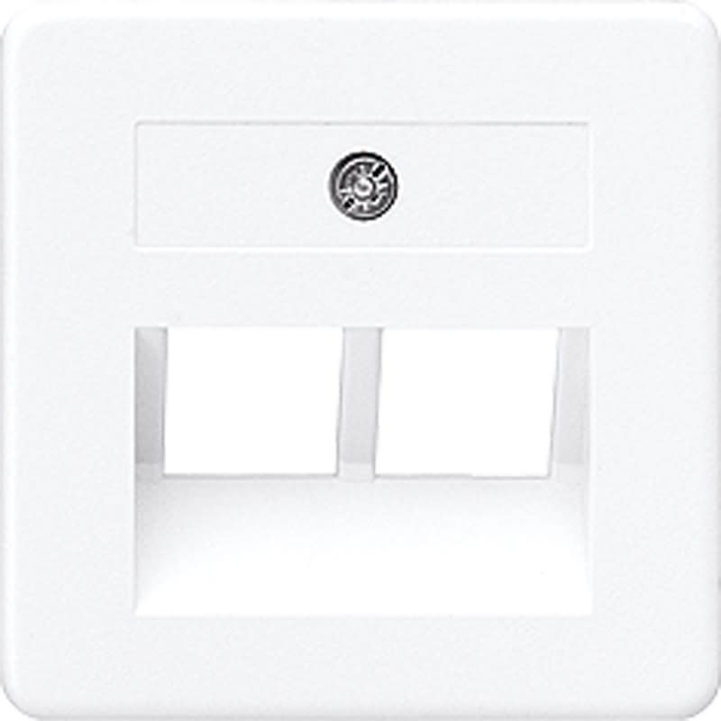 Jung - Enjoliveur pour mécanismes IAE/UAE / 50x50 mm Blanc