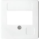 Jung - Enjoliveur pour mécanismes TAE / 50x50 mm Blanc