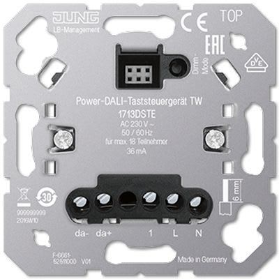 Jung - Mécanisme encastrable variateur à touche / DALI TW