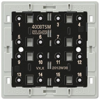 Jung - Module de commande 8 appuis pour système BUS 2 Fils JUNG