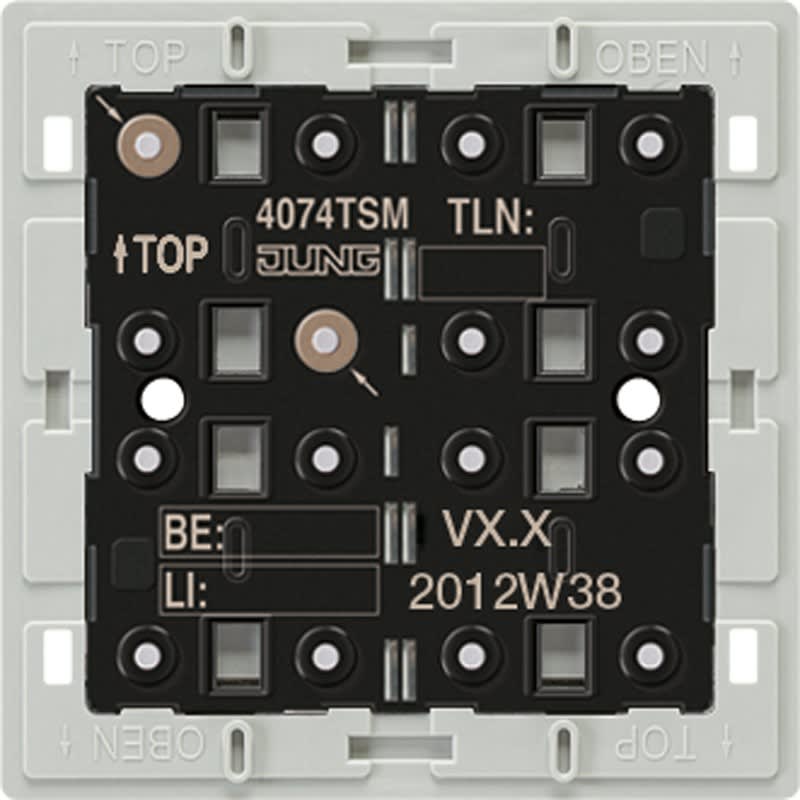 Jung - Module touche 4 voies, version Standard KNX