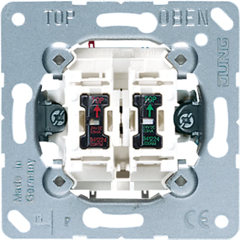 Jung - Interrupteur hotel, station intérieure 24 V