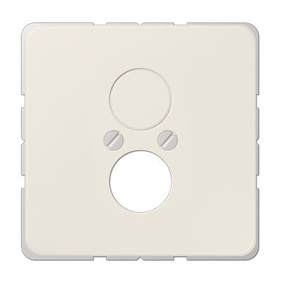 Jung - Enjoliveur pour 2 connecteurs électriques circulaires