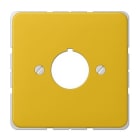 Jung - Enjoliveur pour auxiliaire 22,5 mm / CD 500 Jaune