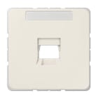 Jung - Enjoliveur pour noyau simple Modular Jack, RJ11-12 et RJ45