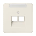 Jung - Enjoliveur avec porte étiquette pour méca. IAE/UAE