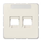 Jung - Enjoliveur pour noyaux Modulear-Jack / CD 500 Ivoire