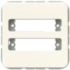 Jung - Enjoliveur pour connecteur D-Sub miniature / CD 500 Ivoire