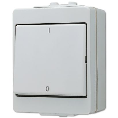 Jung - Interrupteurrupteur à bascule 3 poles 16 AX 400 V ~~ / WG 600 Gris