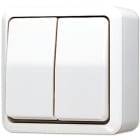 Jung - Interrupteur à bascule 10 AX 250 V ~ / AP 600 Blanc