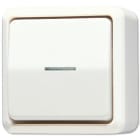 Jung - Interrupteur à témoInterrupteur 10 AX 250 V ~ / AP 600 Ivoire