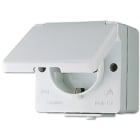 Jung - Prise SCHUKO® 16 A / 250 Volts IP44 saillie sans fond