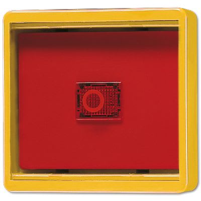 Jung - Enjoliveur bris de glace pour série WG 600 Jaune
