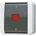 Jung - Interrupteur 3 poles à témoin 16 AX 400 V ~ / WG 800