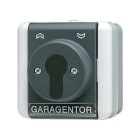 Jung - Interrupteur à clé IP 44 sailie / WG 800 Gris