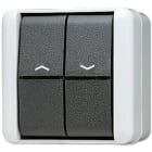 Jung - Interrupteur à bascule pour cde de store 10 AX 250 V ~ / WG 800