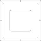 Jung - Support autocollant pour émetteur mural RF