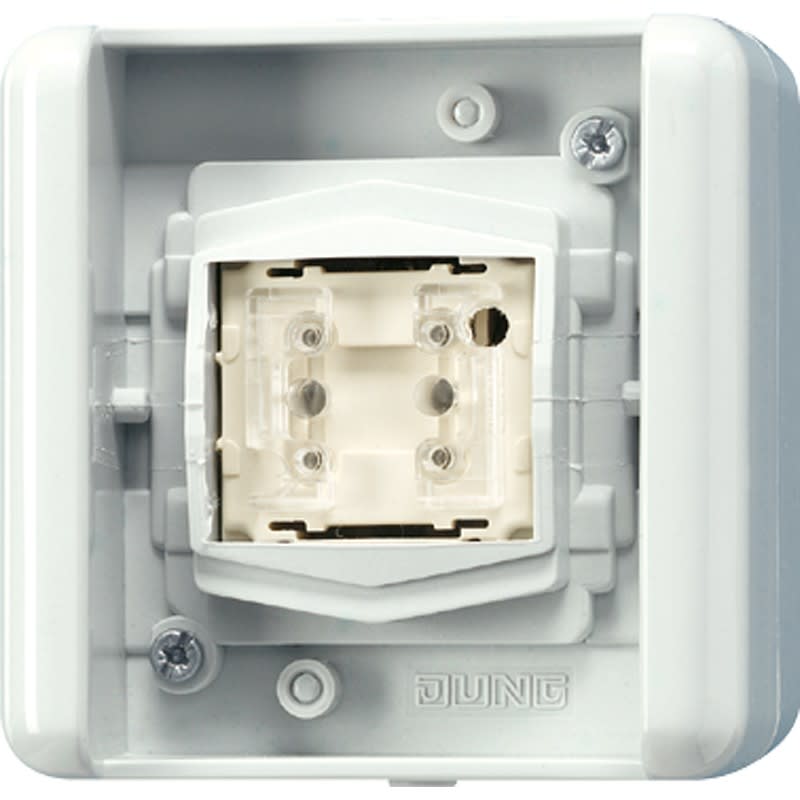 Jung - Bonton poussoir BCU 1 voie KNX, version BP / WG 800