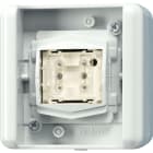 Jung - Bonton poussoir BCU 1 voie KNX, version BP / WG 800