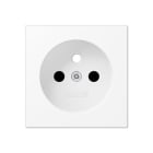 Jung - Enjo prise de courant 2P+T / A 500 blanc mat pour mécanisme 152...x