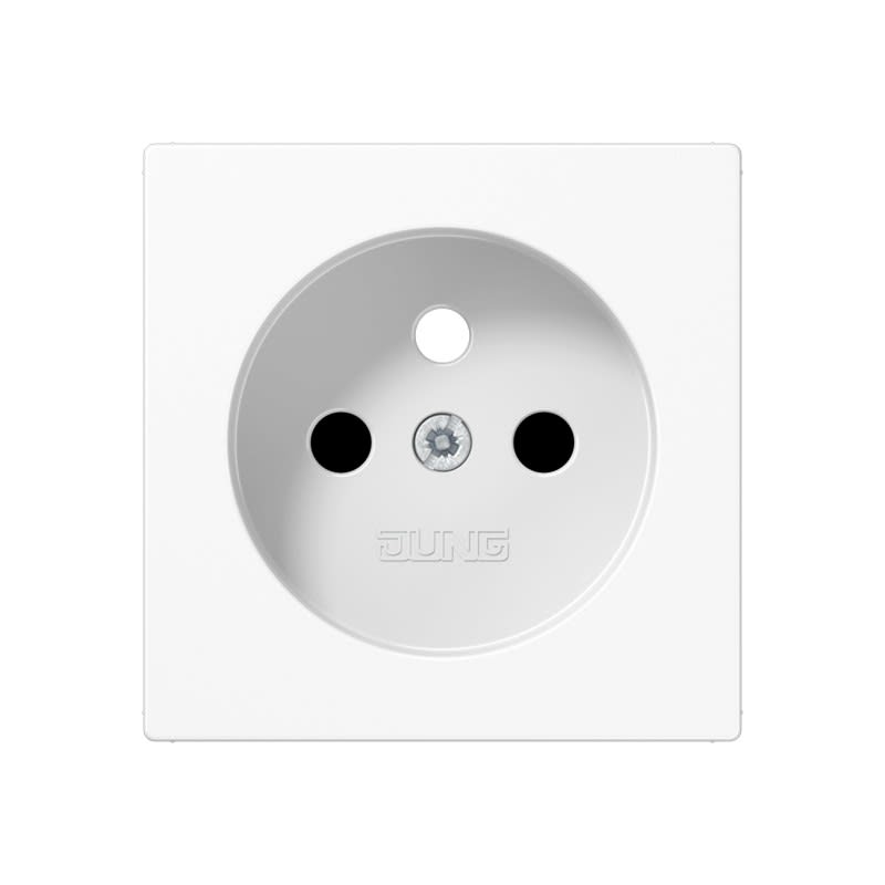 Jung - Enjo pour prise standard Franco/Belge / A500 Blanc