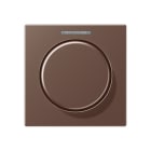 Jung - Enjo avec diffuseur lum pour méca. rotatif KNX / A500 Moka