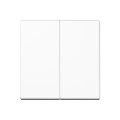 Jung - Enjoliveur 2 voies pour mécanisme variapush 1712DE / A500 Blanc