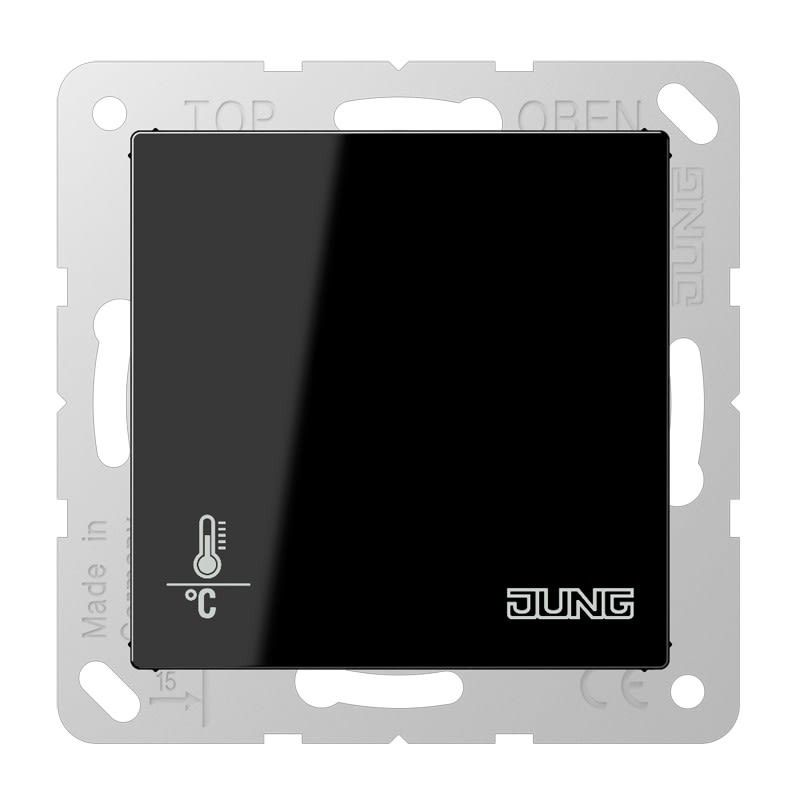 Jung - Régulateur KNX borgne avec entrée binaire 4E / A 500 Noir