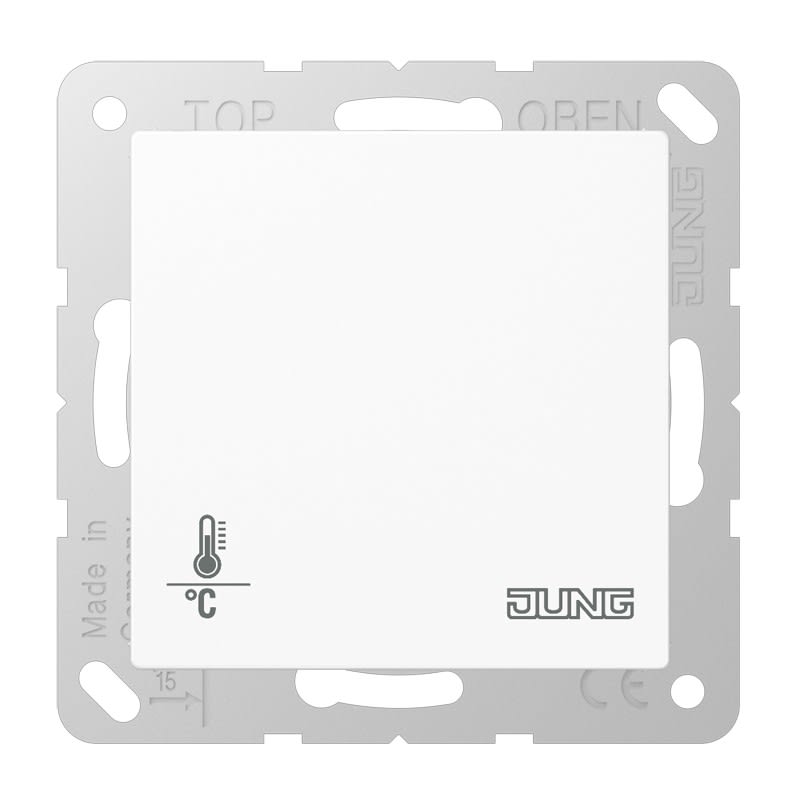 Jung - Régulateur KNX borgne avec entrée binaire 4E / A 500 Blanc